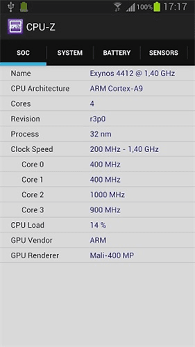 cpu-z 安卓版